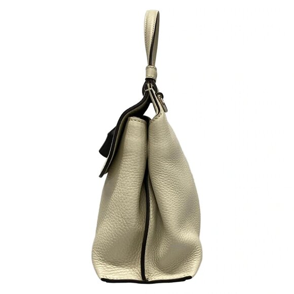 GUCCI Bamboo Classic Cream Leather Handbag bran615-100325 - Picture 3 of 14